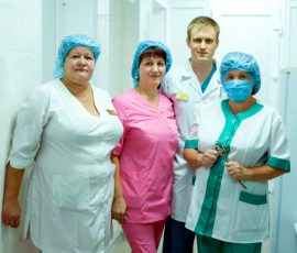 Завідувач та молодші мед.сестри